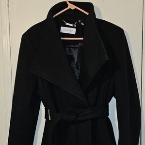 CALVIN KLEIN wool coat